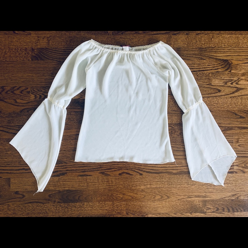 Women’s White Ivory Izzy Jae blouse